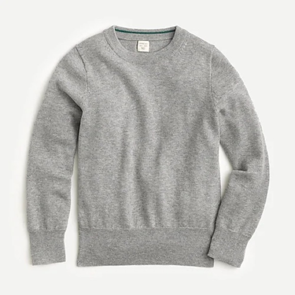 cotton-cashmere crewneck sweater